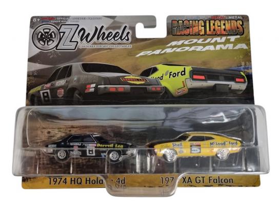 OZ Wheels 1/64 Holden HQ 4-Door 1974 & Ford XA GT Falcon 1973 Twin Pack image