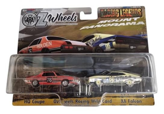 OZ Wheels 1/64 Holden HQ Coupe & Ford XA Falcon Racing Wild Card Twin Pack image