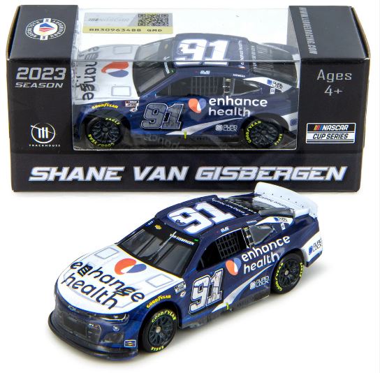 Lionel Racing 1/64 Chevy Camaro ZL1 #91 Shane Van Gisbergen Chicago Winner image