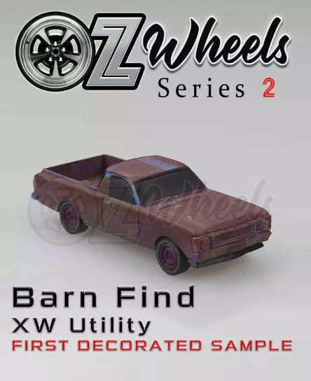 OZ Wheels 1/64 Ford XW Falcon Ute Barn Find image